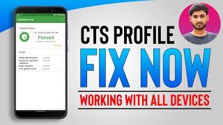 Fix CTS Profile False Error - Any Device Any Custom ROM  SafetyNet Bypass