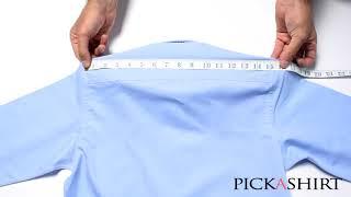 How To Measure Shoulders - Shirt Measurements