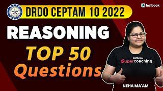 Reasoning Marathon Classes for DRDO CEPTAM 10 2022  Reasoning for DRDO STA B 2022  Neha Maam