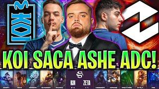 KOI SACA ASHE ADC EN SUPERLIGA CASTEO IBAI  KOI vs ZETA RESUMEN SUPERLIGA VERANO 2024 LVP