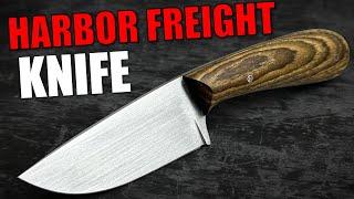 Making A Knife With CHEAP Harbor Freight Tools  Knife Making Basics