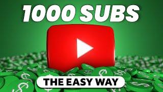 Its MUCH EASIER to get 1000 Subs When You Do THIS