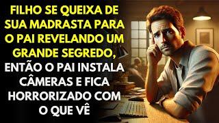 Filho Se Queixa De Sua Madrasta Para o Pai Revelando Um Grande Segredo Então o Pai Instala Câmeras