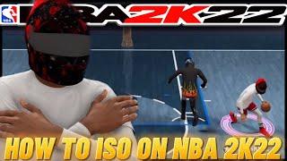 HOW TO ISO EFFICIENTLY ON NBA 2K22 PT 1 IN DEPTH TIPS TRICKS ON BECOMING A BETTER ISO PLAYER