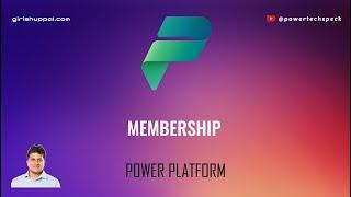 Power Platform - Membership