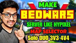 How To Make Bedwars Server Like Hypixel in Aternos  Bedwars Server Tutorial  Bedwars 1058 Plugin