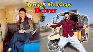 I Drove Auto Rikshaw For A Day  Kanwal Ki Rikshaw Main Beth Kar Tbyt Kharab