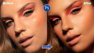 How To Skin Retouch Using Frequency Separation I Photoshop Tutorial