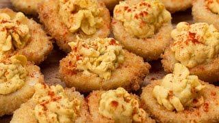 Deep-Fried Deviled Eggs