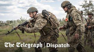 Ukrainian conscript soldier breaks down during frontline training  Dispatch