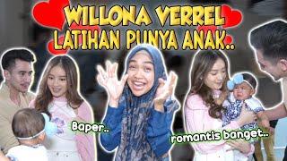 BAPER.. WILLONA VERREL ROMANTIS BANGET LATIHAN PUNYA ANAK..