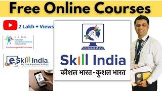 E Skill India Online Certificate Course by NSDC & Skill India #eskillindia #freecourses