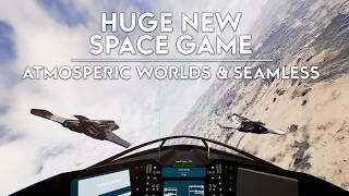 Qanga - MASSIVE Space Game - Seamless Landings Atmospheric Planets and More