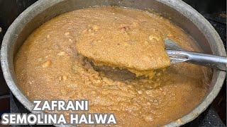 Zafrani Semolina Halwa Recipe  सूजी हलवा रेसिपी  Suji Ka Halwa  Zafrani Halwa Recipe  Semolina