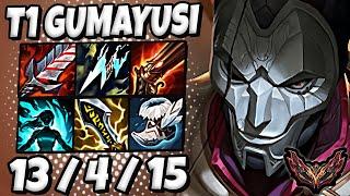 T1 Gumayusi Jhin vs Zeri  ADC  Patch 14.15 Korea Grandmaster 