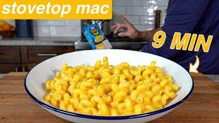 Thick & Creamy Stovetop Mac & Cheese in 10 Minutes 4 INGREDIENTS