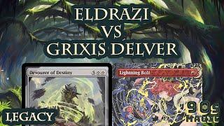 Eldrazi vs Grixis Delver MTG Legacy