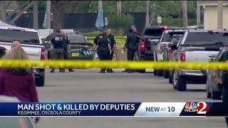 Sheriff Man shot killed after pointing gun at Osceola County deputies