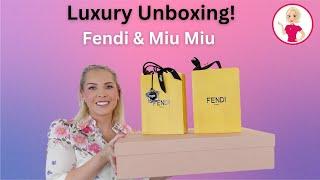 Luxury Unboxing Fendi & Miu Miu