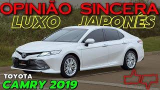 Toyota CAMRY 2019 É BOM mesmo? Corolla V6 de luxo Preço consumo problemas equipamentos. Vale?