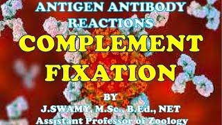 COMPLEMENT FIXATION TEST CFT ANTIGEN ANTIBODY REACTIONS