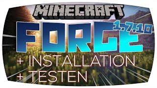 Minecraft Forge 1.7.10 installieren