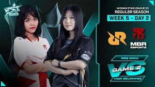 RRQ MIKA VS MBR DELPHYNE   GAME 2 - WSL S3 REGULAR SEASON WEEK 5 DAY 2