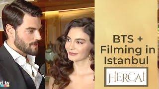 Hercai  BTS & Dizi TV Interview  Filming in Istanbul  English  2020