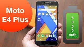 Motorola Moto E4 Plus здоровячок с огромным аккумулятором