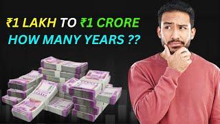 ₹1 Lakh To ₹1 Crore  Where to Invest Money  Stock Market News  Stock Market For Beginners