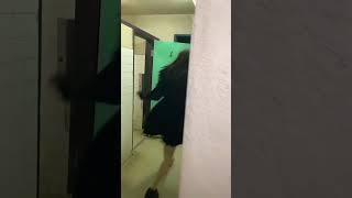 Japanese Girl runs in mens toilet