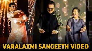 Varalaxmi Sangeeth  Brother Rahul Dancing Video  Nicholai Wedding  Sarathkumar Radika  Marriage