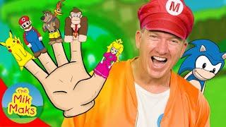 Sonic Finger Family Song  Kids Video Games and Nursery Rhymes  The Mik Maks