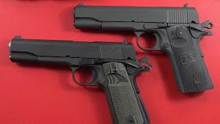 Springfield Armory Mil-Spec 1911 vs. Tisas Service Special 1911