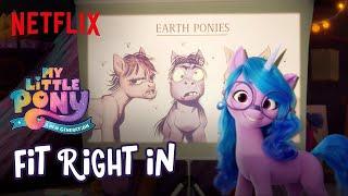 “Fit Right In” Song Clip  My Little Pony A New Generation  Netflix After School