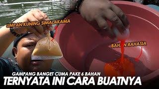 GEMBUL BONGKAR RESEP RAHASIA UMPAN VIRAL ADUN MANCING  UMPAN KUNING SIMALAKAMA  Am#514