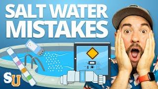 9 Common SALT WATER POOL MAINTENANCE Mistakes  Swim University