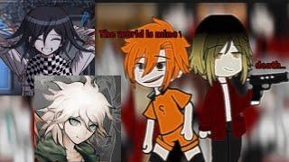 haikyuu react to hinata and kenma as kokichi and nagito