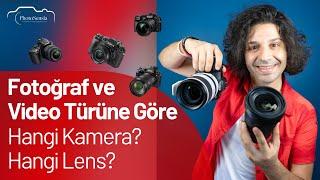 Fotoğraf ve Video Türüne Göre Kamera  Lens Seçimi