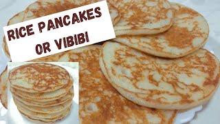 VIBIBI RICE PANCAKES - SWAHILI DELICACY