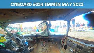 Onboard #834 Jan van Osch - Unlimited Banger Racing Speedway Emmen 6-5-2023