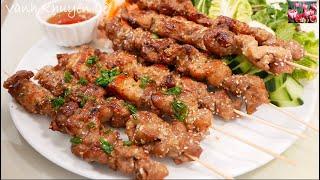 Cách ướp THỊT NƯỚNG LỤI không bị khô ngon khó cưỡng  Perfect BBQ Recipes by Vanh Khuyen