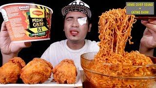 NEW 6X MEGGI PEDAS GILER BKN 2X  PERENCAH TERKENA MATA.. PEDIH   EATING SHOW W ASMR