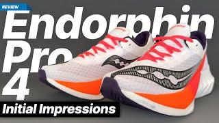 Saucony Endorphin Pro 4 - Versatile speed