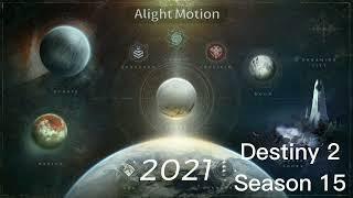 Destiny 2 Destinations Evolution Past + Future