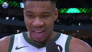 Giannis Antetokounmpos Post-Game Comments After Bucks Devastating Victory Over Pacers