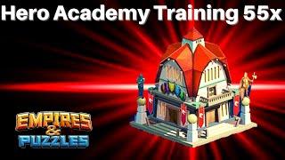 Empires & Puzzles - Hero Academy Training 55x