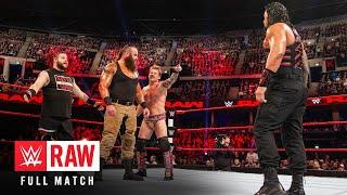 FULL MATCH Reigns vs. Owens vs. Rollins vs. Jericho vs. Strowman Raw. Nov. 7 2016