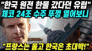 유럽기업들 한국 원전 한물갔다고 무시했는데 체코 24조 수주 결국 한국이 차지했다 모두를 경악시킨 비장의 카드 프랑스 초토화