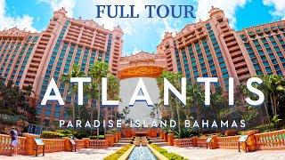 Atlantis Bahamas FULL TOUR Water Parks Pig Island Nassau Golfing and all 5 Resorts